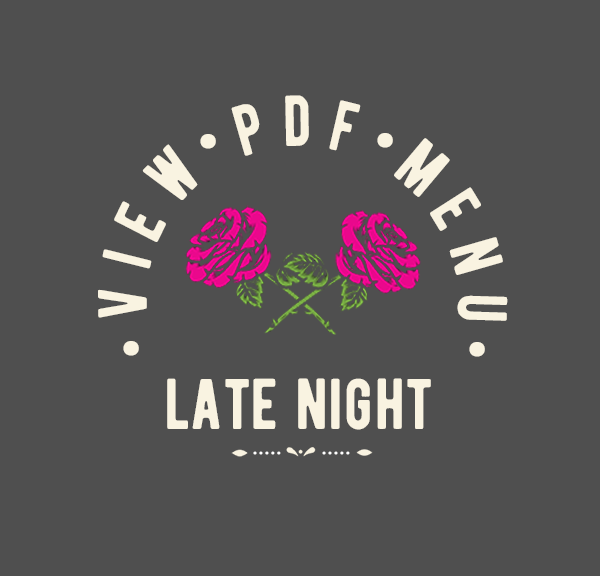 View PDF Menu Late Night