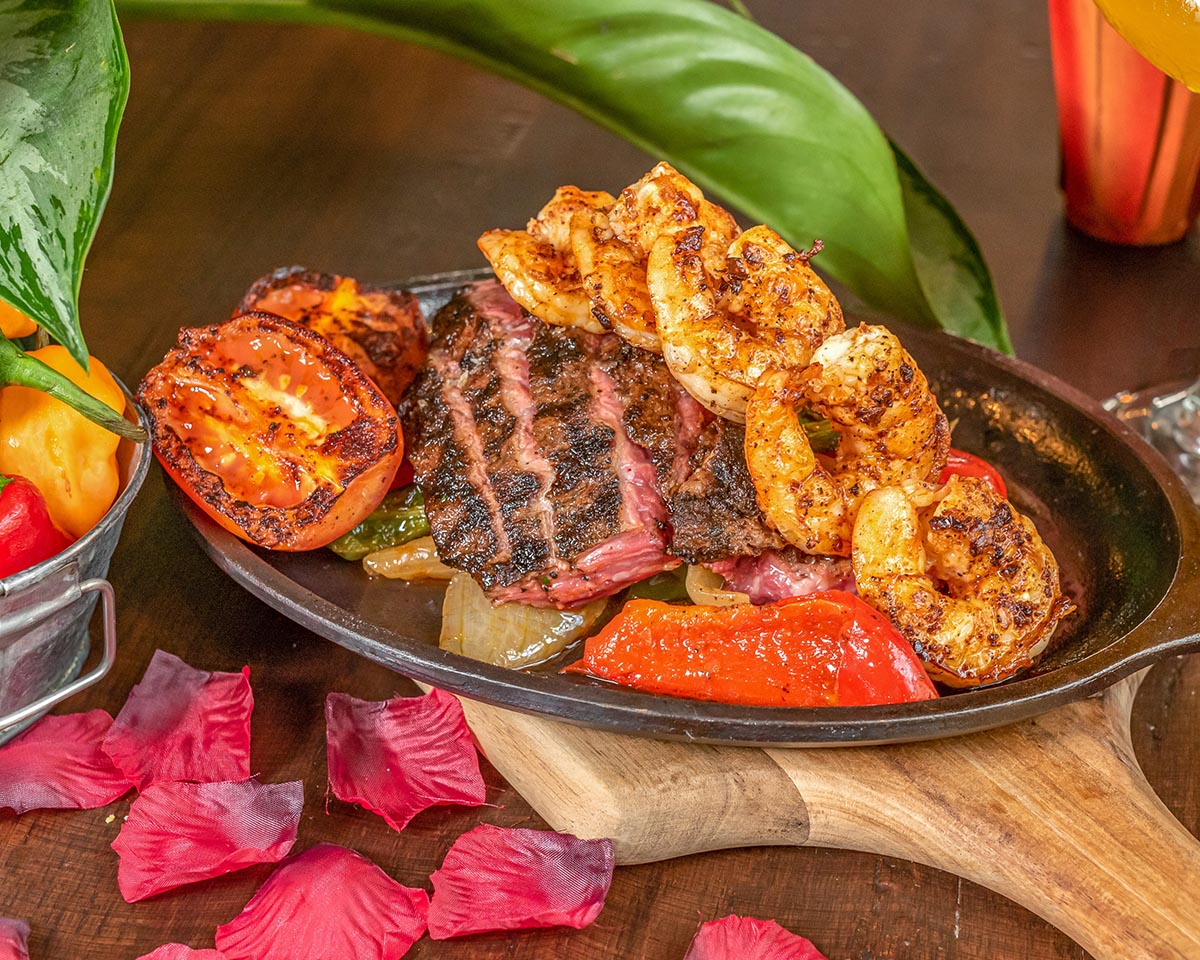 Steak and shrimp